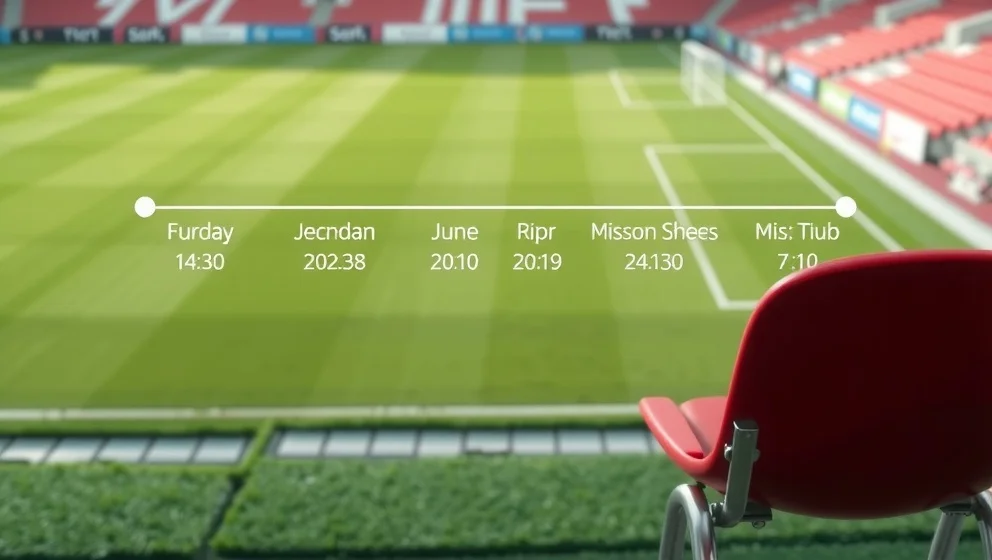 Liverpool FC mot Southampton FC tidslinje